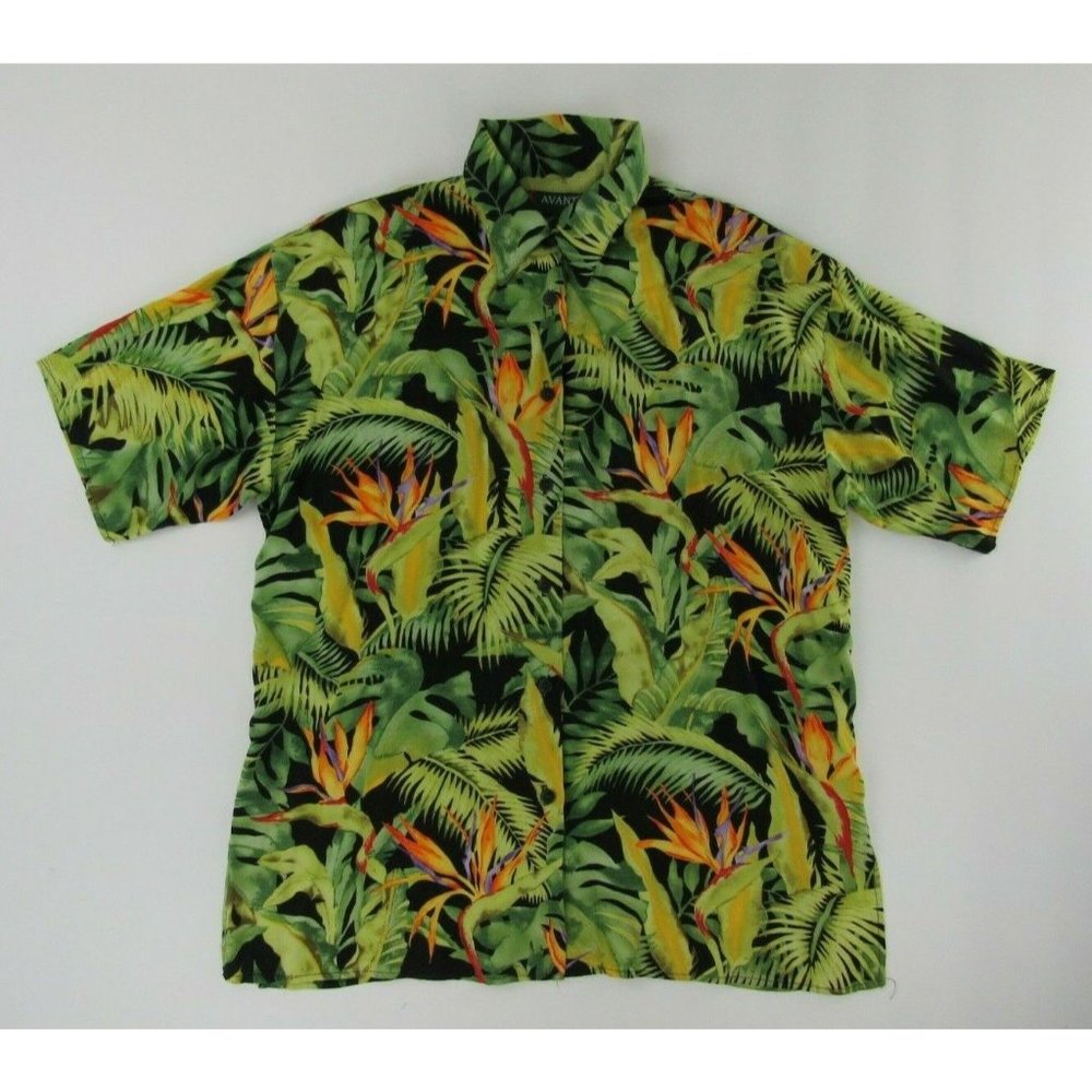 Avanti Mens Hawaiian Shirt